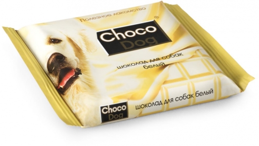 CHOCO DOG шоколад белый